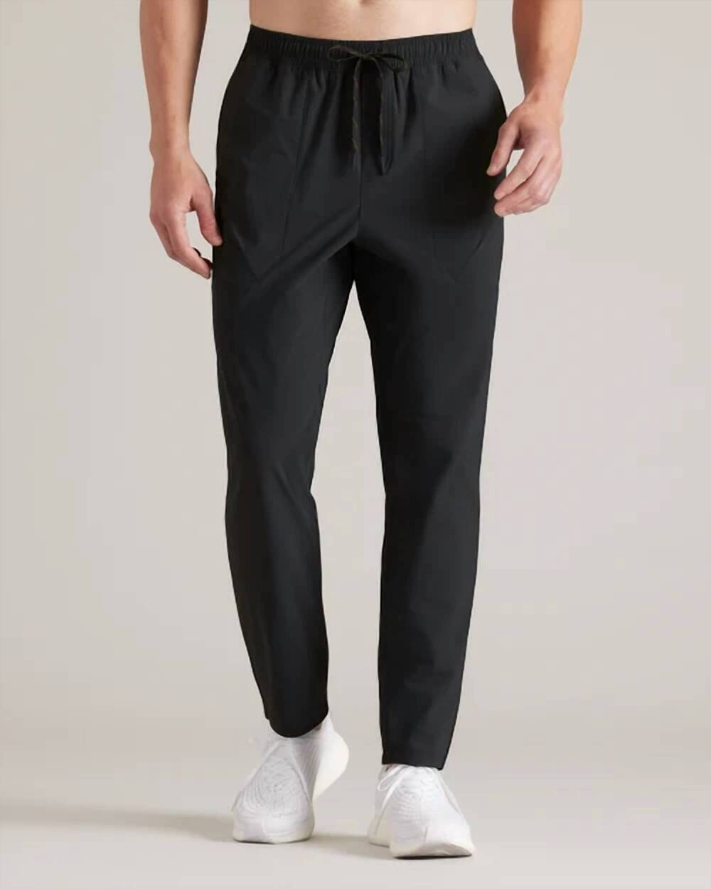 NEW RHONE pursuit full-length pants in black